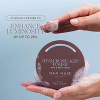 Nak Hyaluronic Acid Polish Hair & Body Scrub 225g
