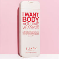 Eleven I Want Body Volume Shampoo & Conditioner 300ml Bestie Bundle