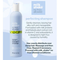 Milk Shake No Frizz Allowed Perfecting Shampoo 300ml