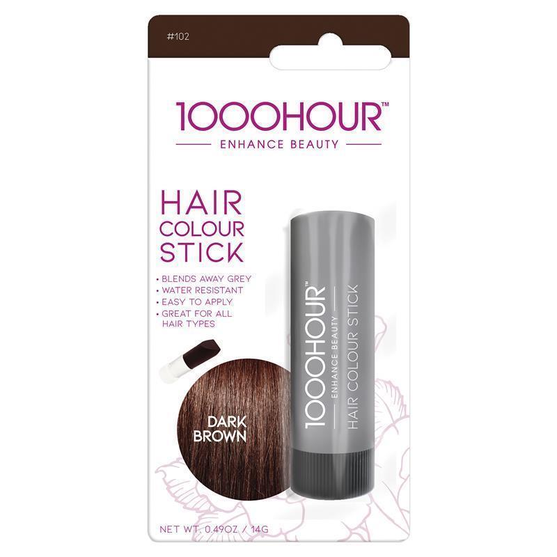 1000 Hour Hair Color Stick Dark Brown Glam Box
