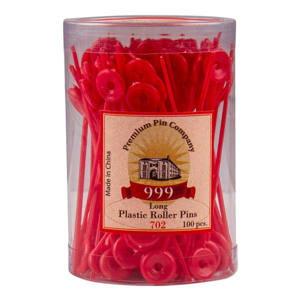 999 Roller Pins Red Plastic Glam Box