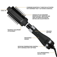 Hot Tools Black Gold Volumiser Set
