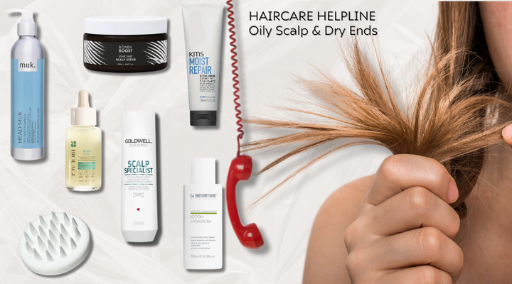 Oily Scalp, Dry Ends