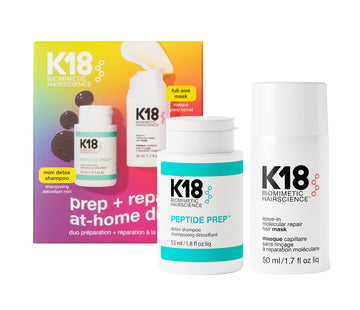 K18 Prep + Repair At Home Duo