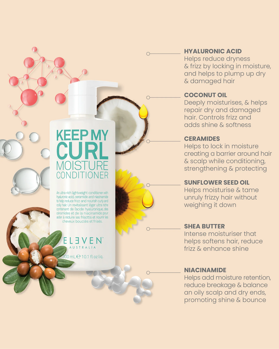 Eleven Keep My Curl Moisture Conditioner 300ml