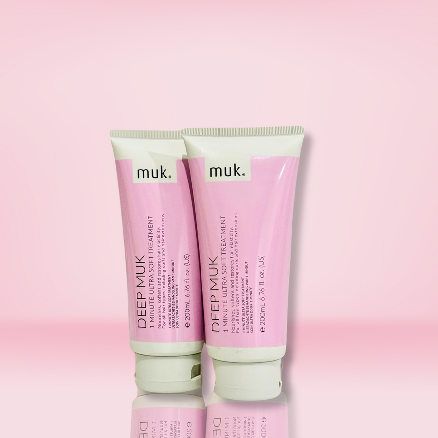 Muk Deep Muk 1 Minute Ultra Soft Treatment 200ml TWIN BUNDLE