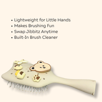 Glam Jibbitz Brush Vanilla