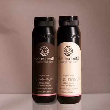 Everescents Rose Shampoo & Conditioner 300ml Bestie Bundle