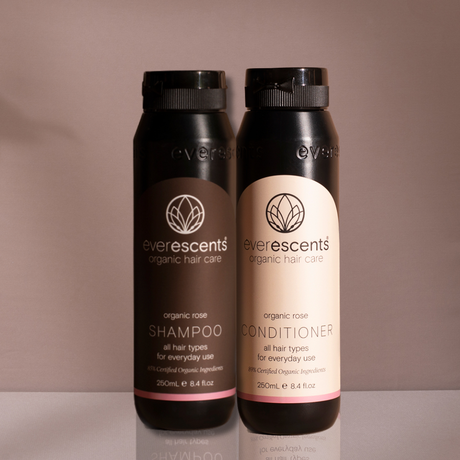 Everescents Rose Shampoo & Conditioner 300ml Bestie Bundle
