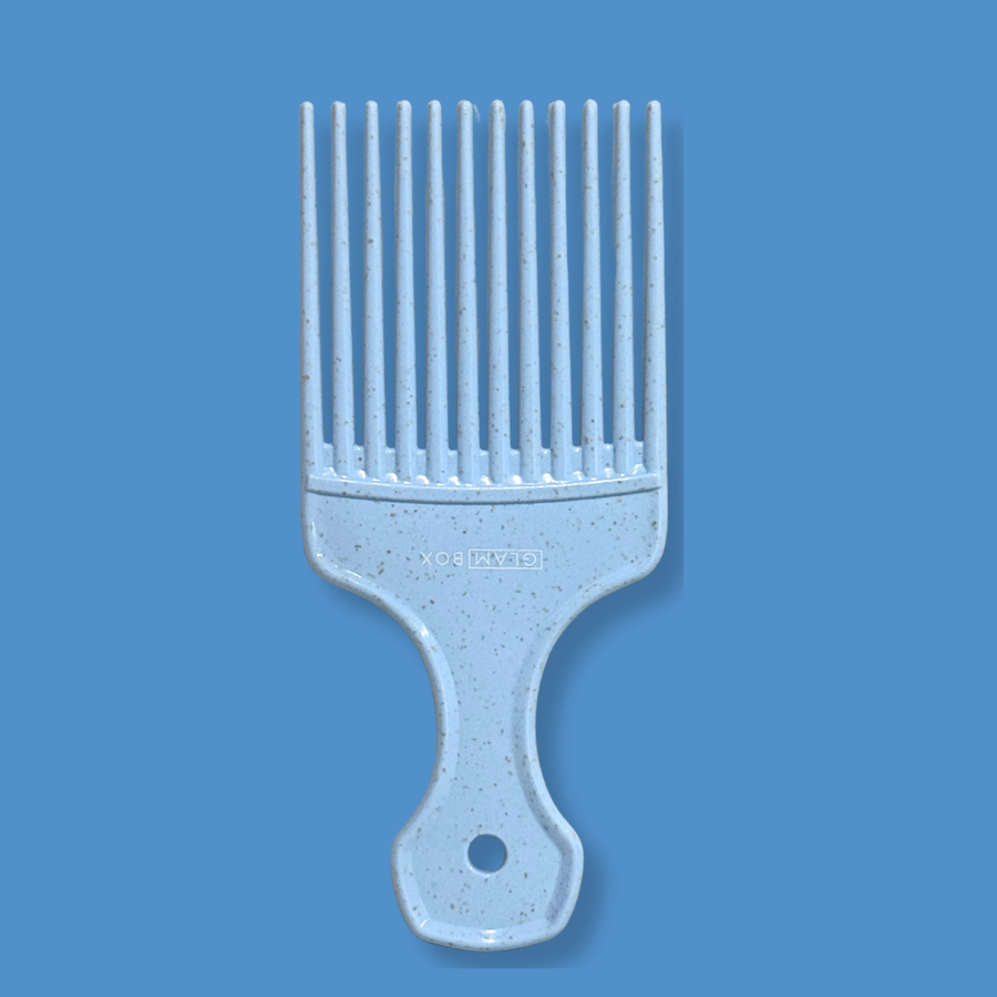Glam Basics Afro Comb Bluebell