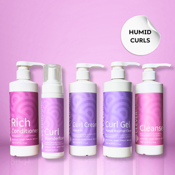 Clever Curl Humid Curly Hair Glam Bundle