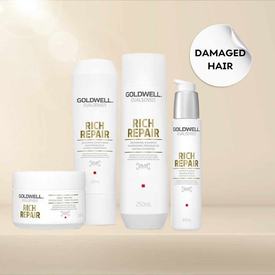 Goldwell Rich Repair Damaged Hair Glam Bundle