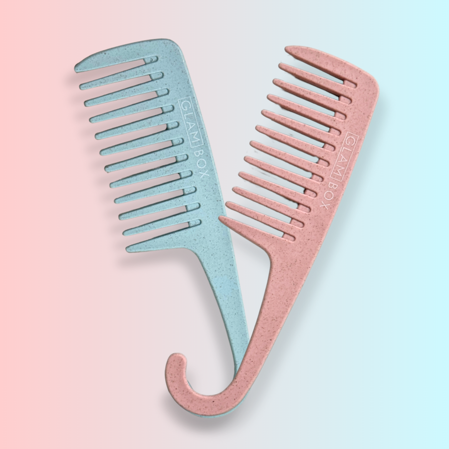 Glam Basics Detangling Comb Blue