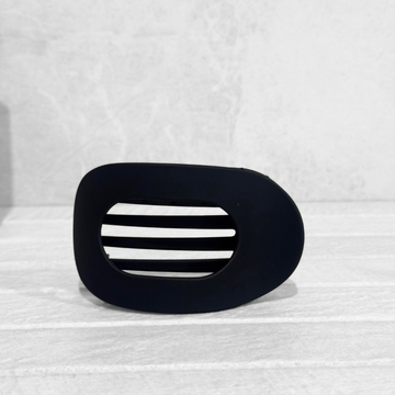 Glam Flat Claw Clip Large Matte Black