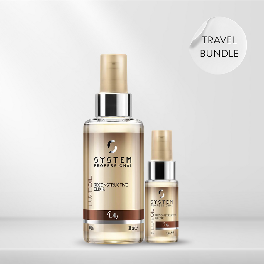System Professional Luxe Oil Elixir Travel BESTIE Bundle