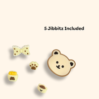 Glam Jibbitz Brush Vanilla