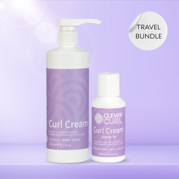 Clever Curl Curl Cream Travel BESTIE BUNDLE