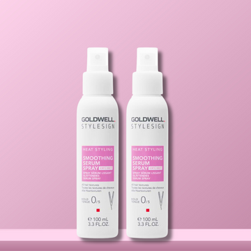 Goldwell StyleSign Heat Styling Smoothing Spray 100ml TWIN BUNDLE