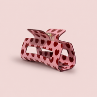 The Glam Claw Clip | Pink Hearts