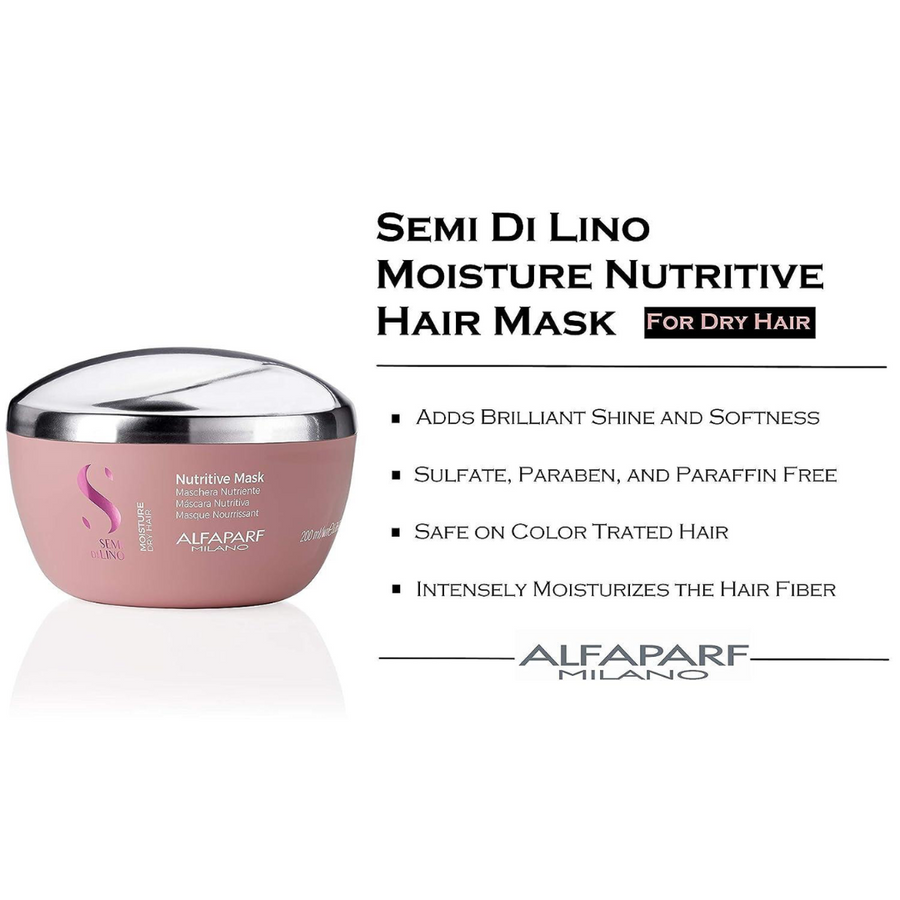 Alfaparf Milano Semi Di Lino Moisture Nutritive Mask 200ml