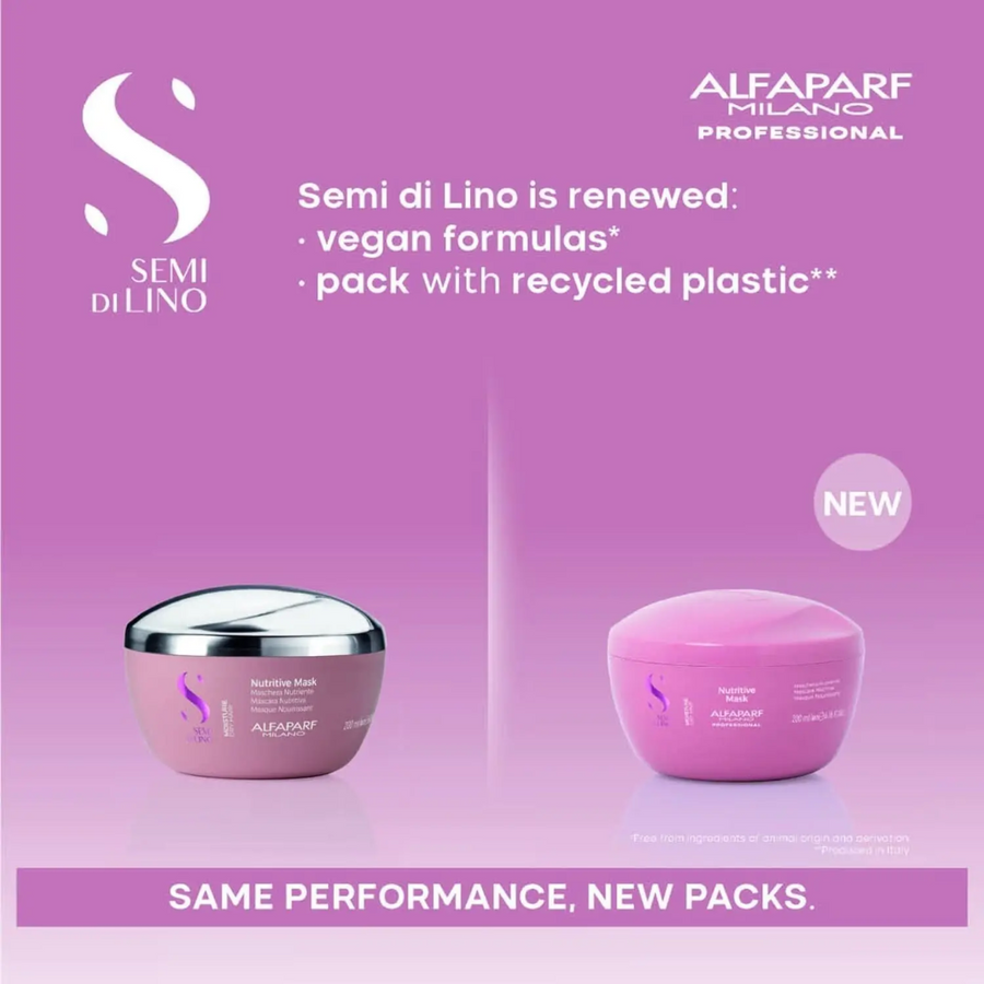 Alfaparf Milano Semi Di Lino Moisture Nutritive Mask 200ml