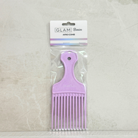 Glam Basics Afro Comb Lilac