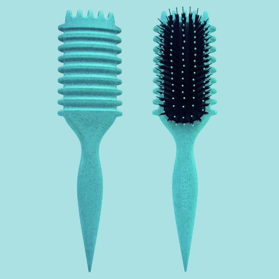Clever Curl Humid Curly Hair + Curl Brush Ocean Glam Bundle