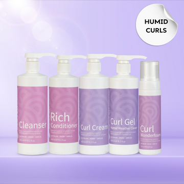 Clever Curl Humid Curly Hair Glam Bundle