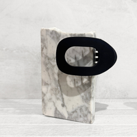 Glam Flat Claw Clip Large Matte Black