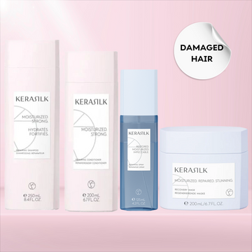 Kerasilk Damaged Hair Glam Bundle