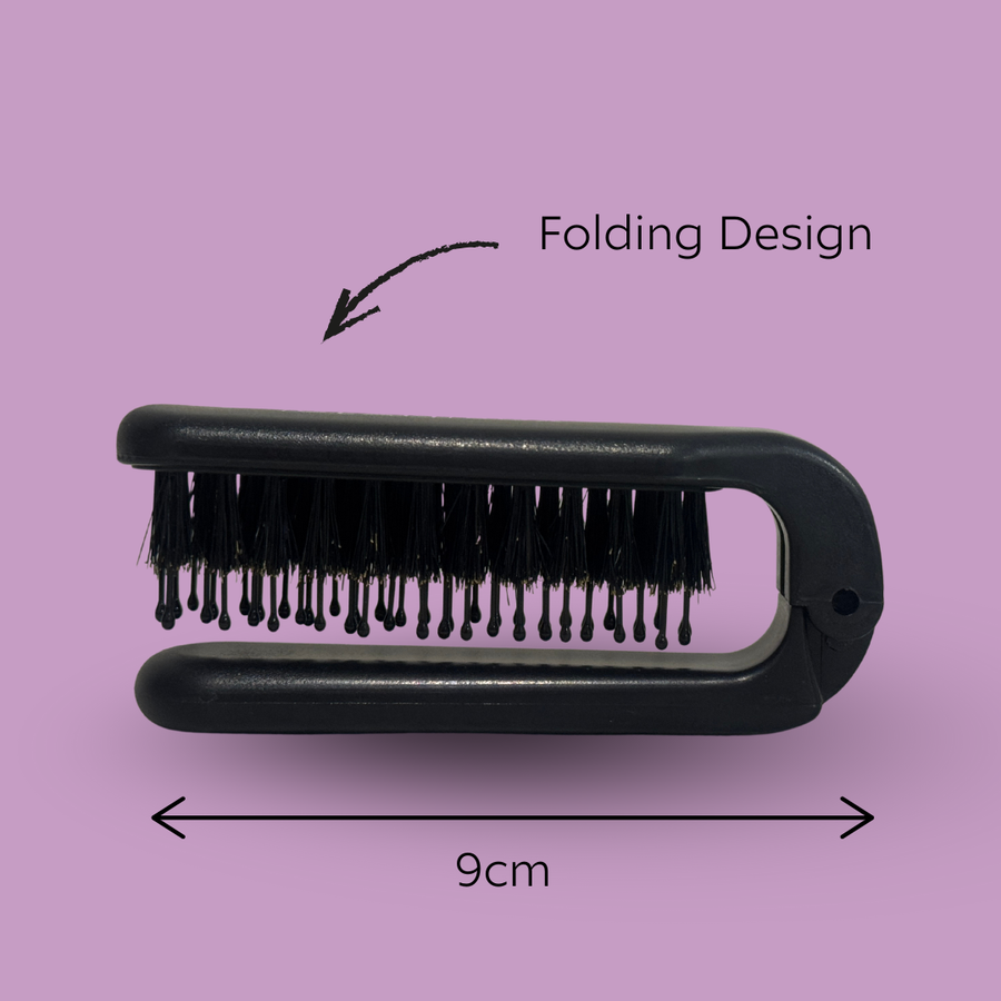 Mini Miracle Folding Brush Liquorice