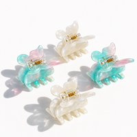 Glam Basics Butterfly Clips | Cloud Dream 4pk