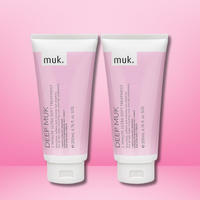 Muk Deep Muk 1 Minute Ultra Soft Treatment 200ml TWIN BUNDLE