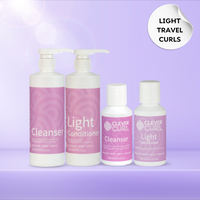 Clever Curl Light Home and Away Glam Bundle