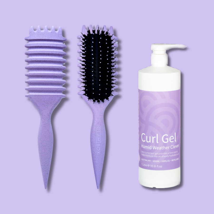 Curl Brush & Clever Curl Bestie Bundle