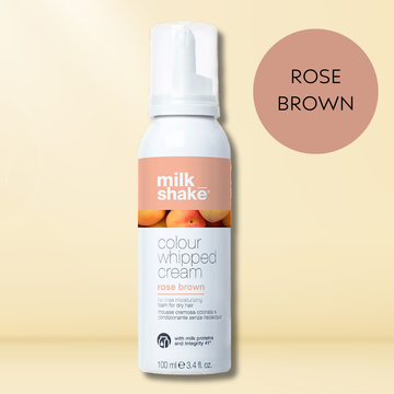 Milk Shake Colour Whipped Cream Rose Brown 100ml