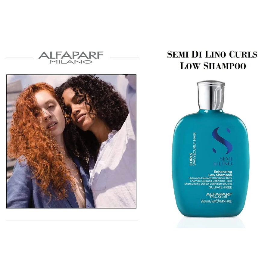 Alfaparf Milano Semi Di Lino Curls Enhancing Low Shampoo 250ml