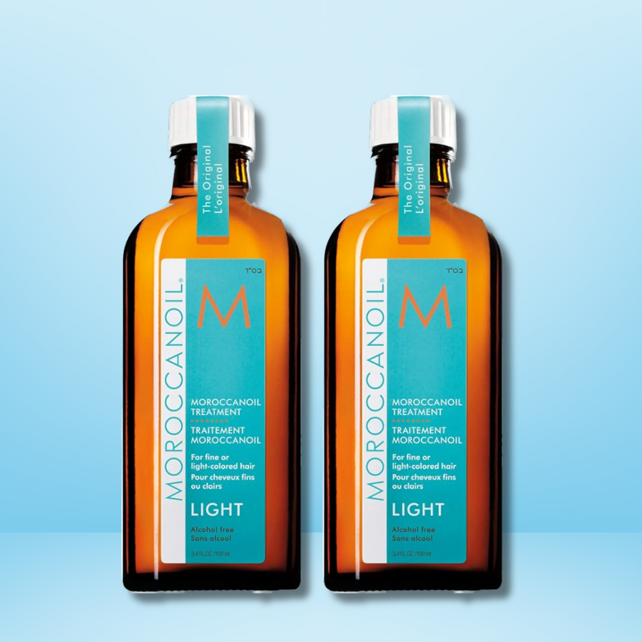 Moroccanoil Oil Treatment Light 100ml TWIN BUNDLE