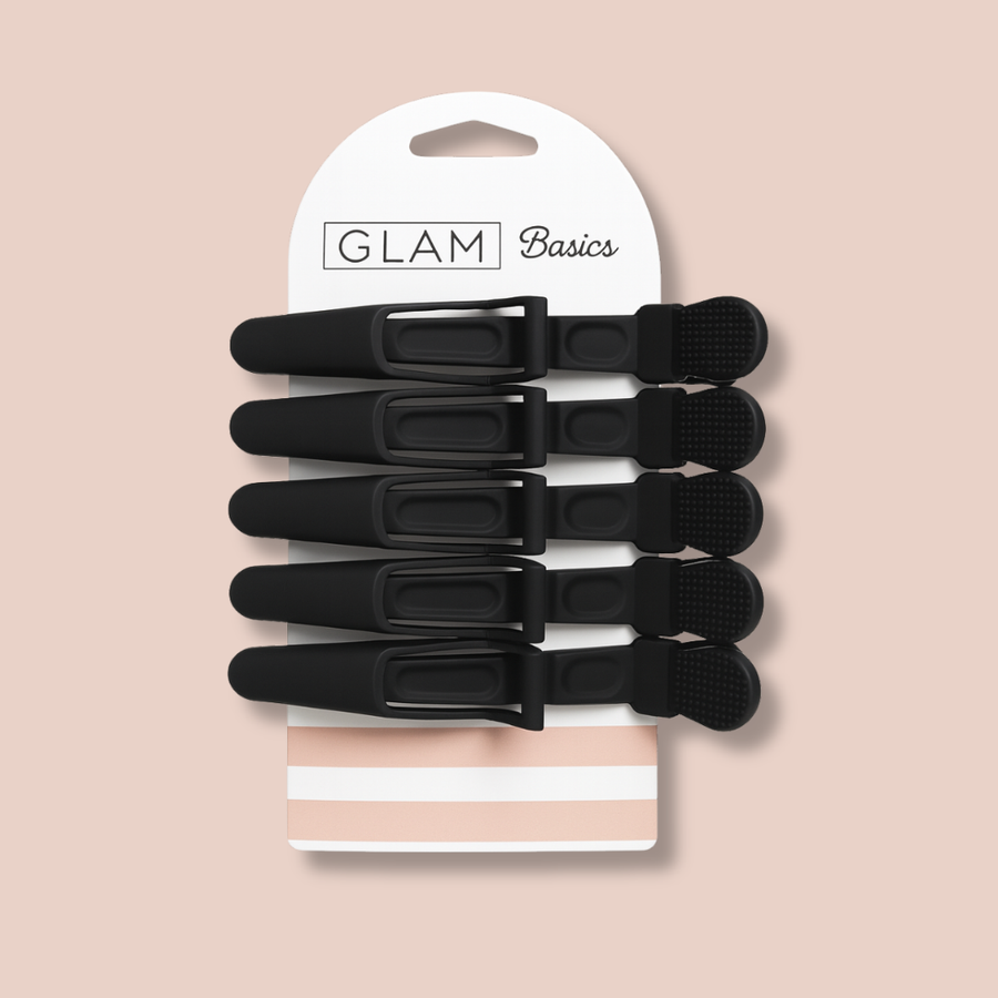 Glam Basics Alligator Clips Midnight