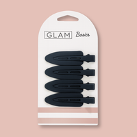 Glam Basics Creaseless Clips Noir