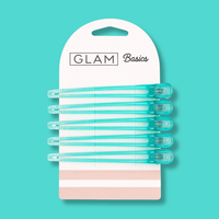 Glam Basics Sectioning Clips Aqua