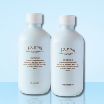 Pure Goddess Shampoo & Conditioner 300ml Bestie Bundle