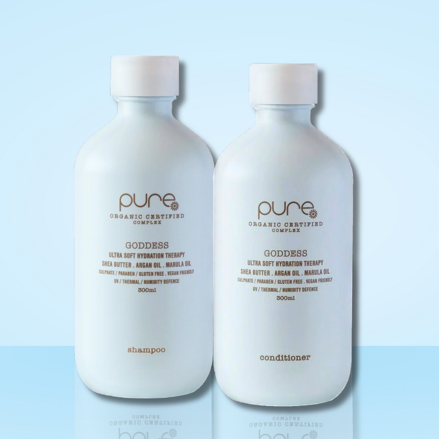 Pure Goddess Shampoo & Conditioner 300ml Bestie Bundle