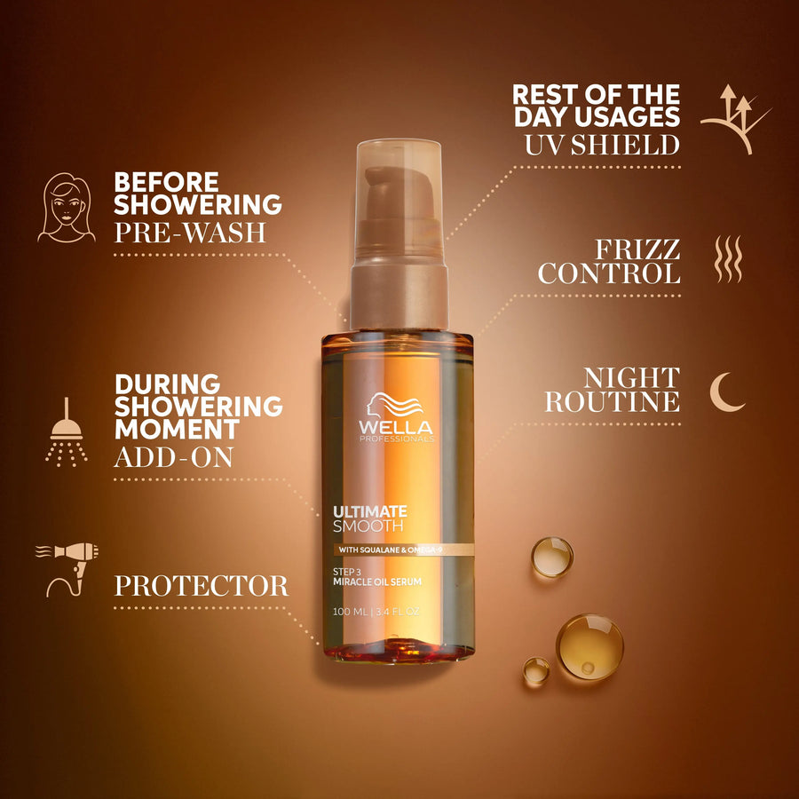 Wella Ultimate Smooth Miracle Oil Serum 100ml