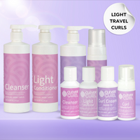 Clever Curl Ultimate Light Home and Away Glam Bundle
