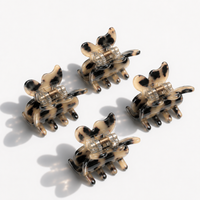 Glam Basics Butterfly Clips | Tortoiseshell Collection 4pk