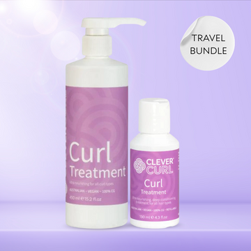 Clever Curl Curl Treatment Travel BESTIE BUNDLE
