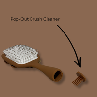 Glam Jibbitz Brush Chocolate