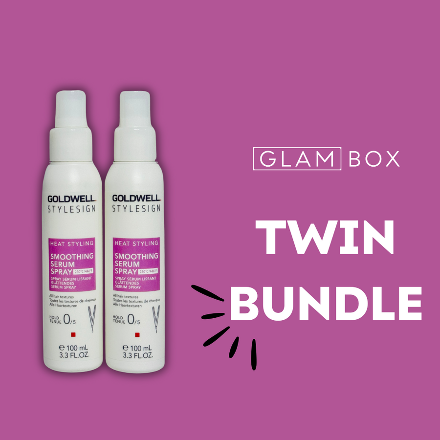 Goldwell StyleSign Heat Styling Smoothing Spray 100ml TWIN BUNDLE