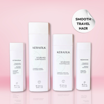 Kerasilk Smooth Hair Home and Away Glam Bundle